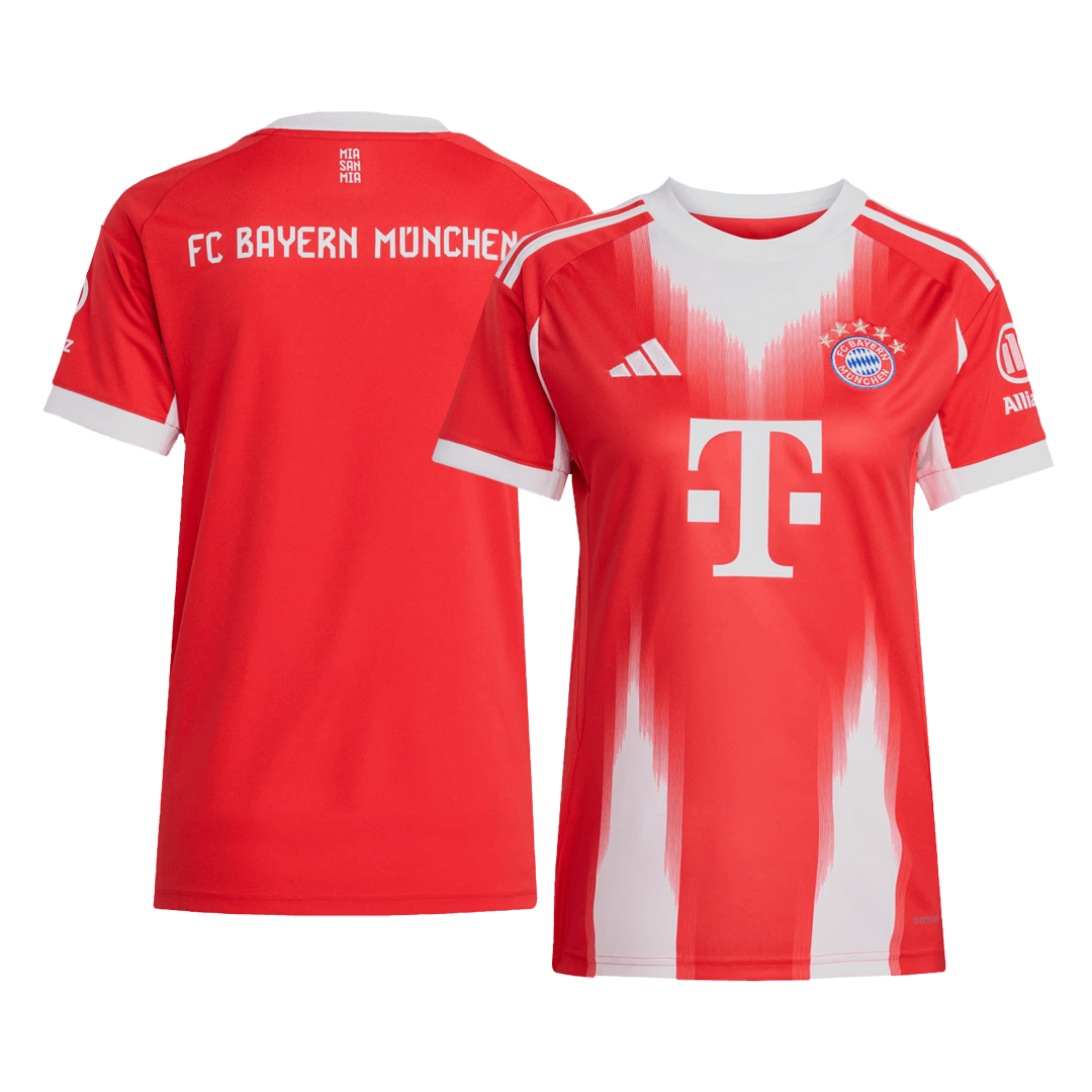 Koszulka domowa Bayernu Monachium damska 2025/26 czerwona