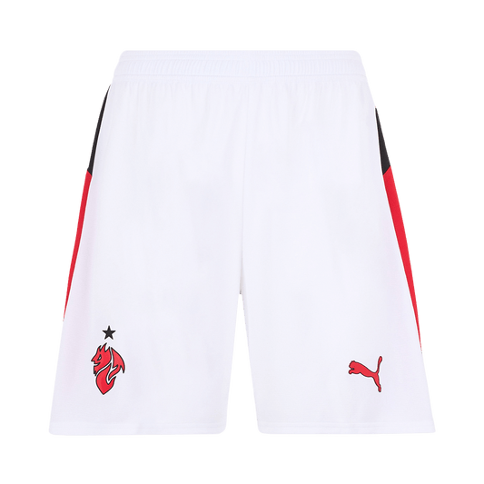 Spodenki wyjazdowe AC Milan 25/26 białe
