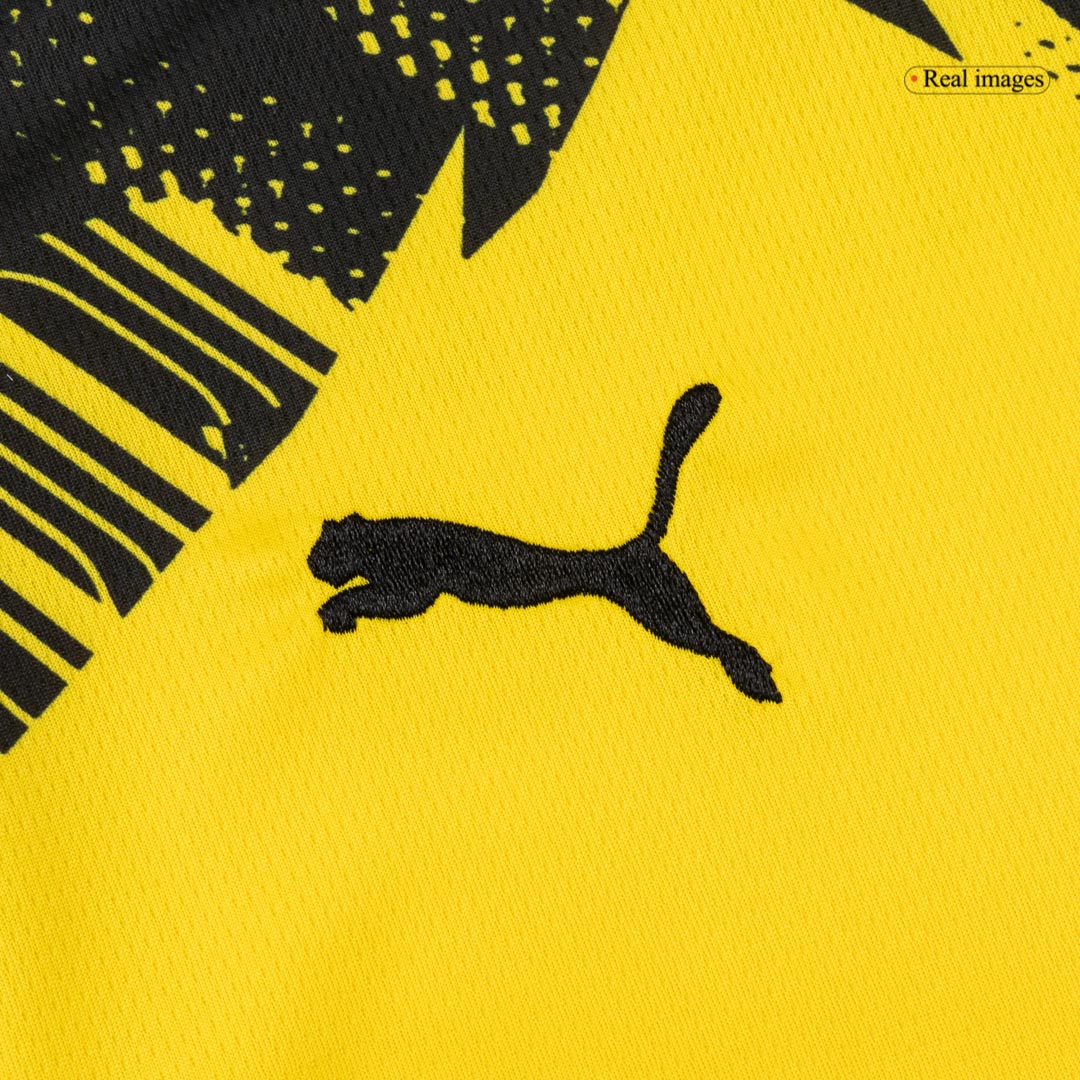 Dziecięcy zestaw piłkarski Borussia Dortmund Home (koszulka + spodenki + skarpetki) 2025/26