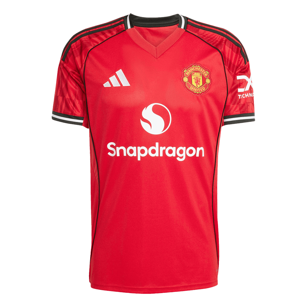 Koszulka domowa Manchesteru United 2025/26 w kolorze czerwonym
