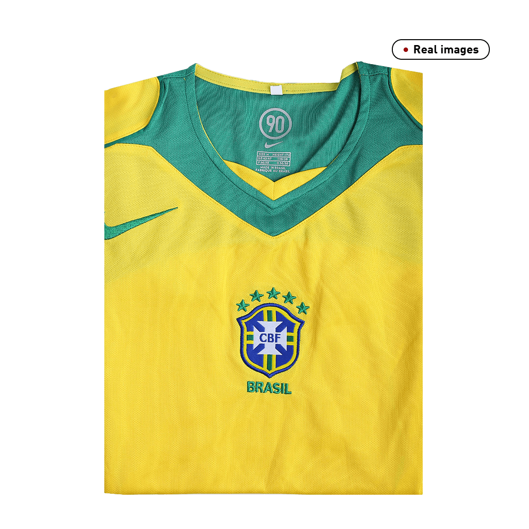 Koszulka piłkarska Brazylii Retro 2004