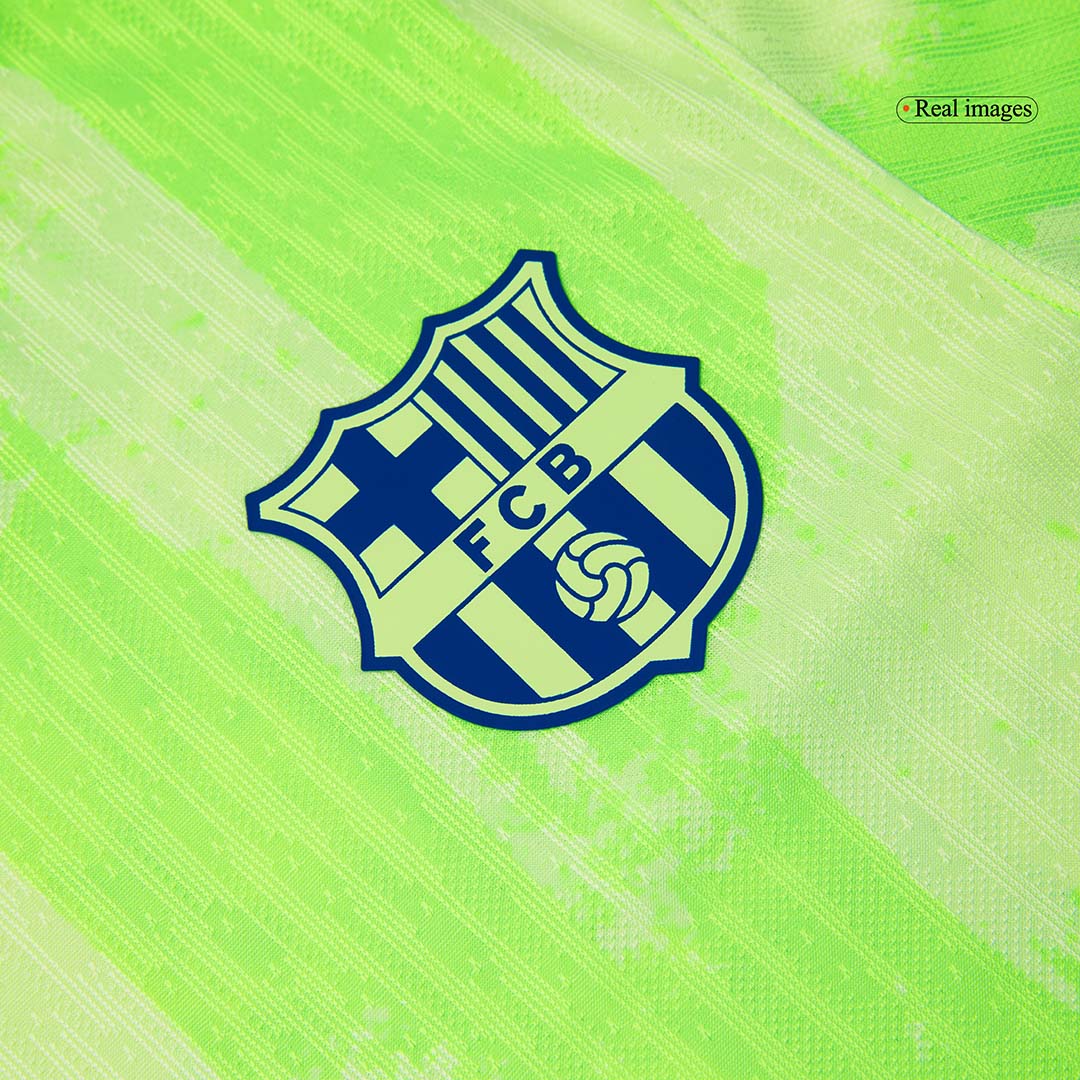 Oryginalna trzecia wyjazdowa koszulka piłkarska Barcelony 2024/25 - UCL£¨Spotify Logo Without Text£©