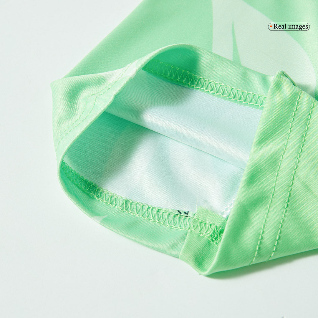 Męska koszulka wyjazdowa reprezentacji Włoch 2025, zielona – damska Euro
