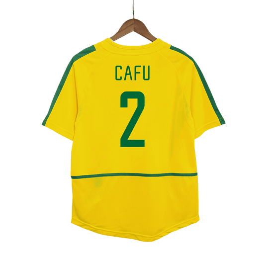 Koszulka piłkarska Brazylii Retro CAFU #2 2002/03