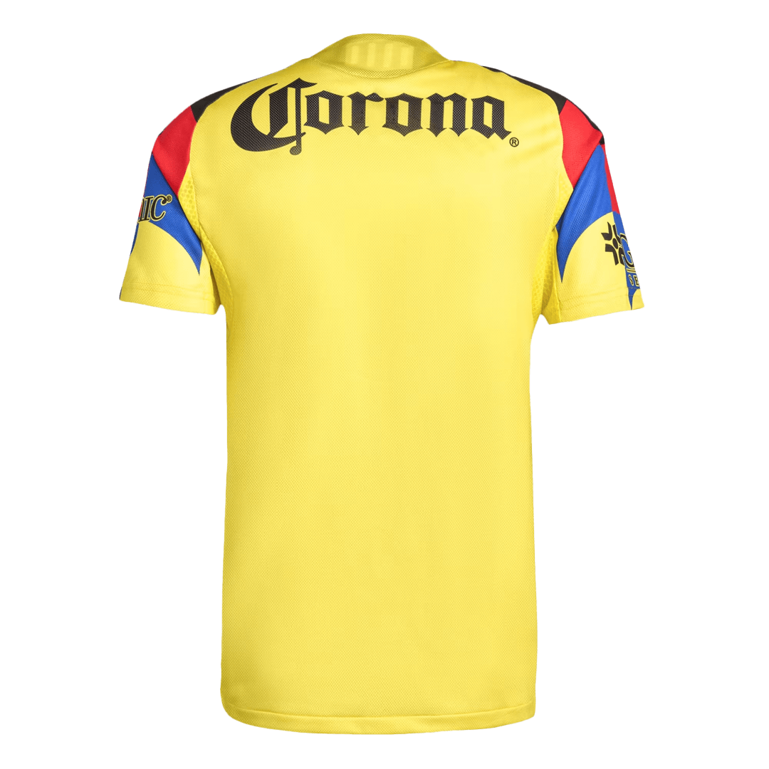 Oryginalna domowa koszulka piłkarska Club America 2025/26 żółta
