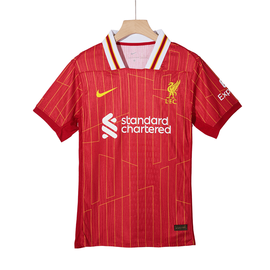 Oryginalna koszulka domowa Liverpoolu w kolorze czerwonym - CHAMPIONS 24/25