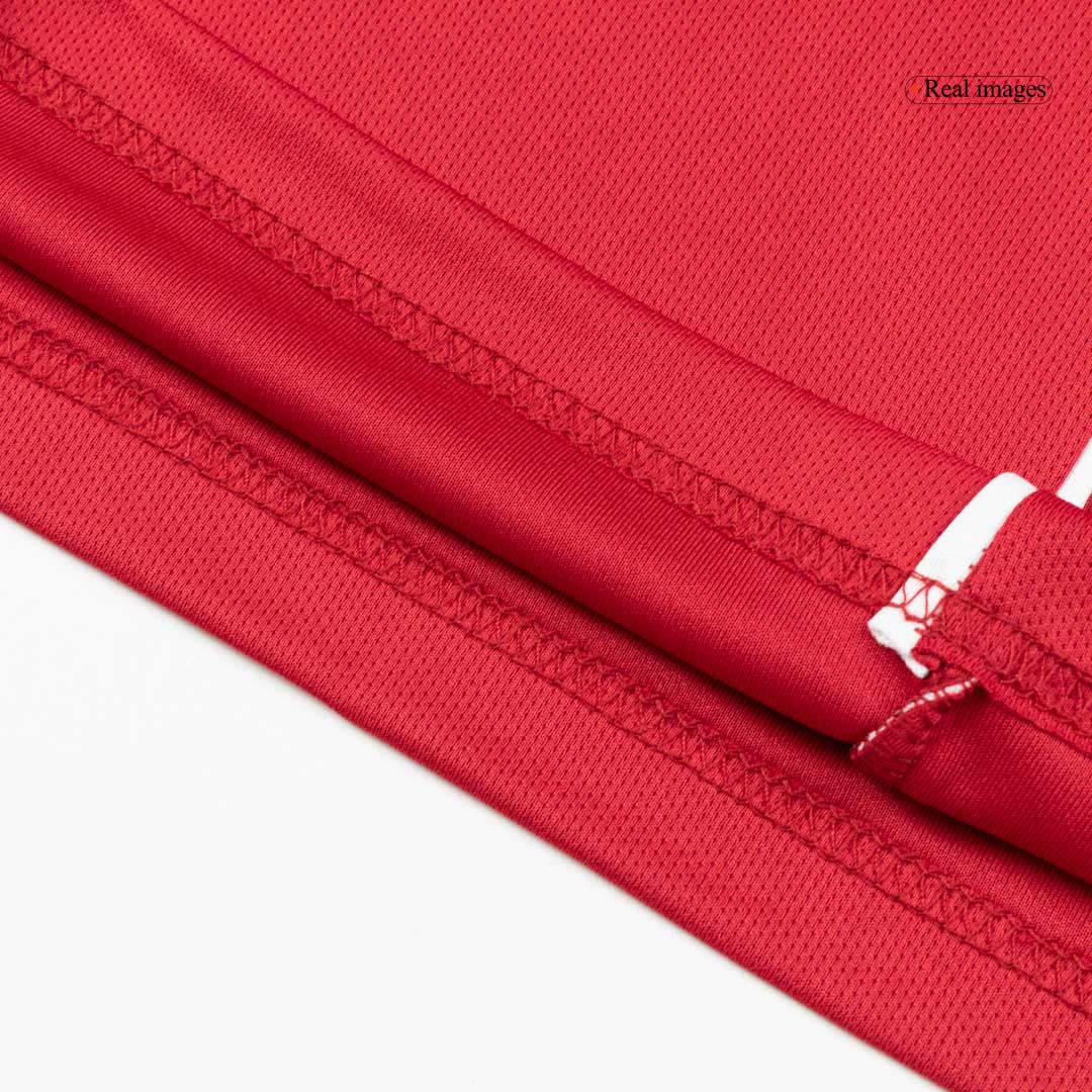 Spodenki piłkarskie Liverpool Home 25/26 czerwone