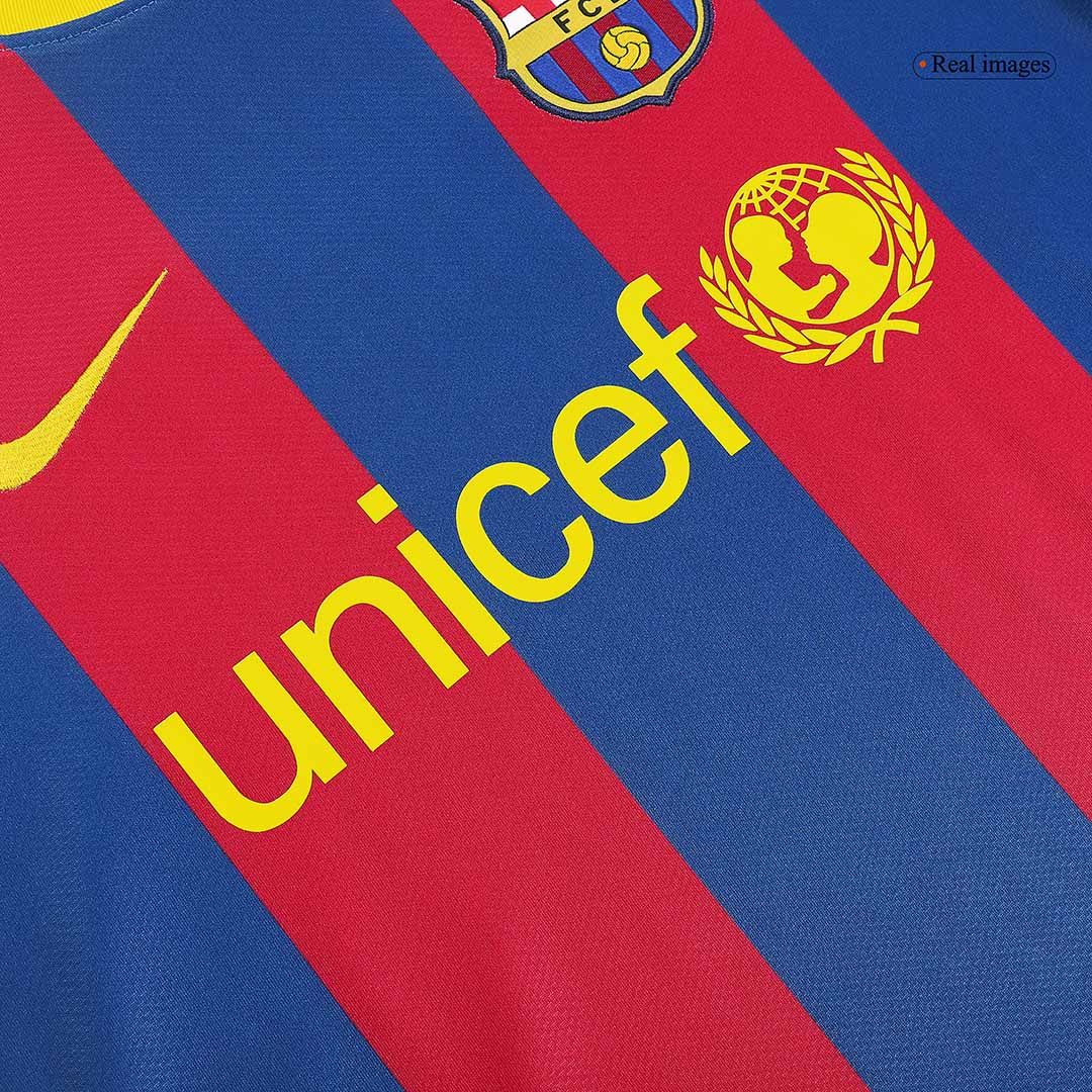 Koszulka piłkarska domowa Barcelony Retro DAVID VILLA #7 2010/11