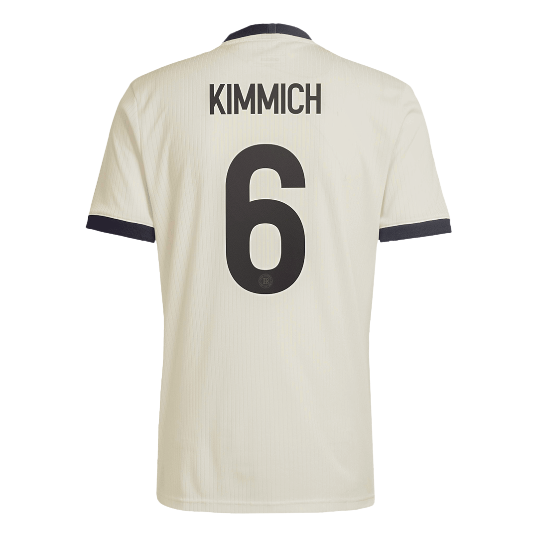 Koszulka piłkarska KIMMICH #6 Niemcy z okazji 125. rocznicy 2025, biała
